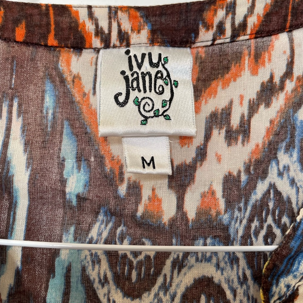 Colorful Patterned Blouse - Picture 2 of 2